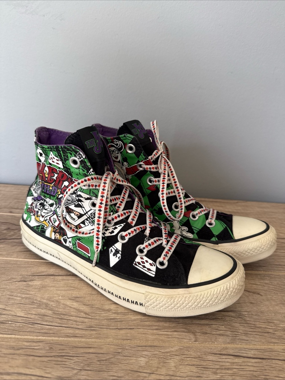 CONVERSE Chuck Taylor All Star Hi DC The Joker harley quinn Men 5 /Women 7